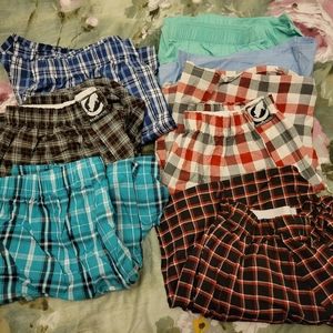 Lot of 7 men's boxers, NWOT